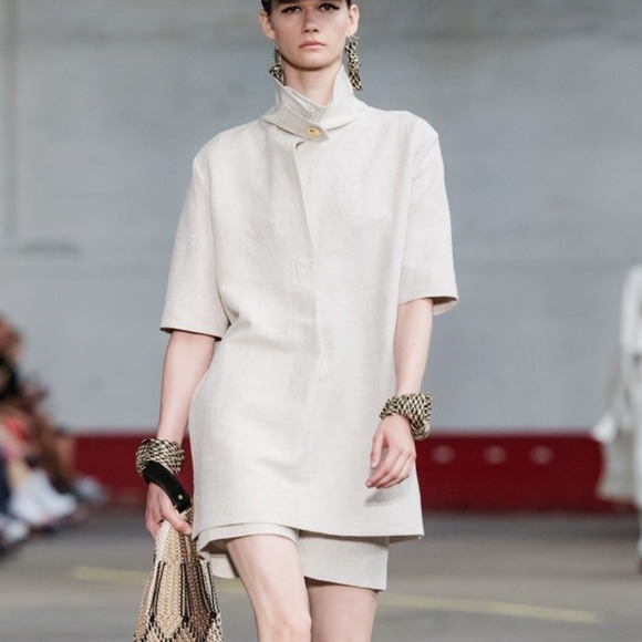 By Malene Birger Gustavsson Double Face Linen‎ Dress in Neutral Size 36 US Small - Picture 2 of 13
